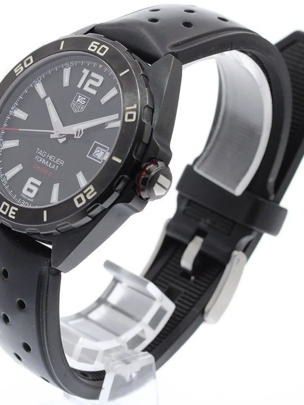 TAG HEUER Formula 1 WAZ2115 Caliber 5 Date Automatic Men's Watch_973361